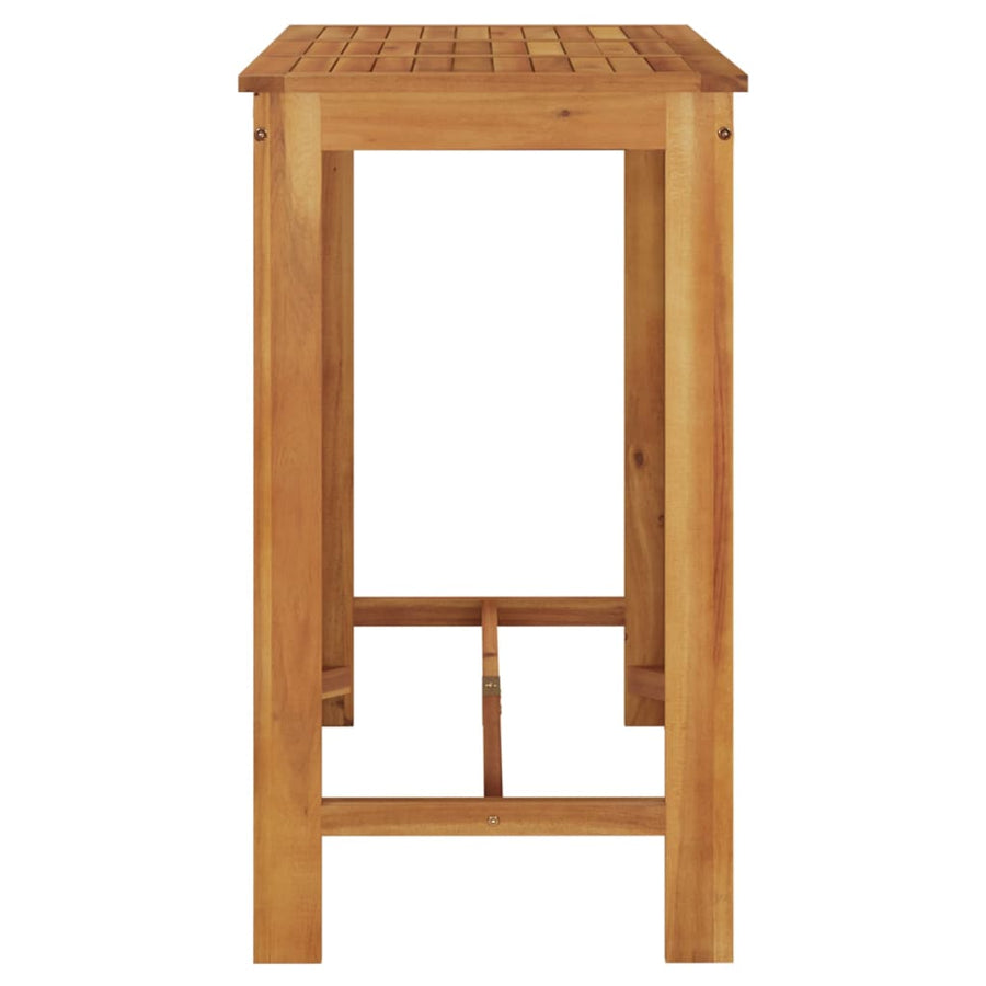 Tuinbartafel Massief Acaciahout 120 x 60 x 105 cm