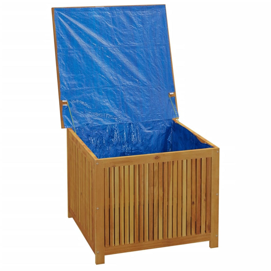 Tuinbox 75x75x58 cm massief acaciahout 75 x 75 x 58 cm