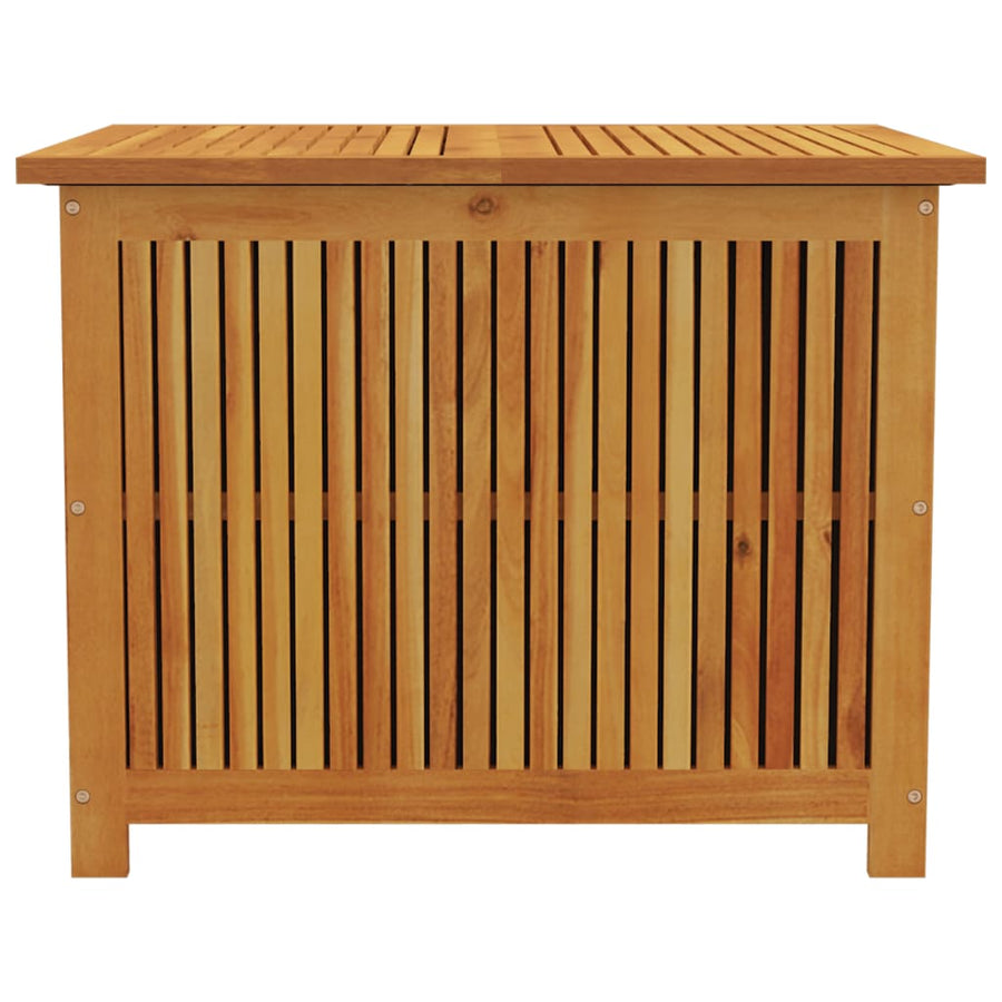 Tuinbox 75x75x58 cm massief acaciahout 75 x 75 x 58 cm