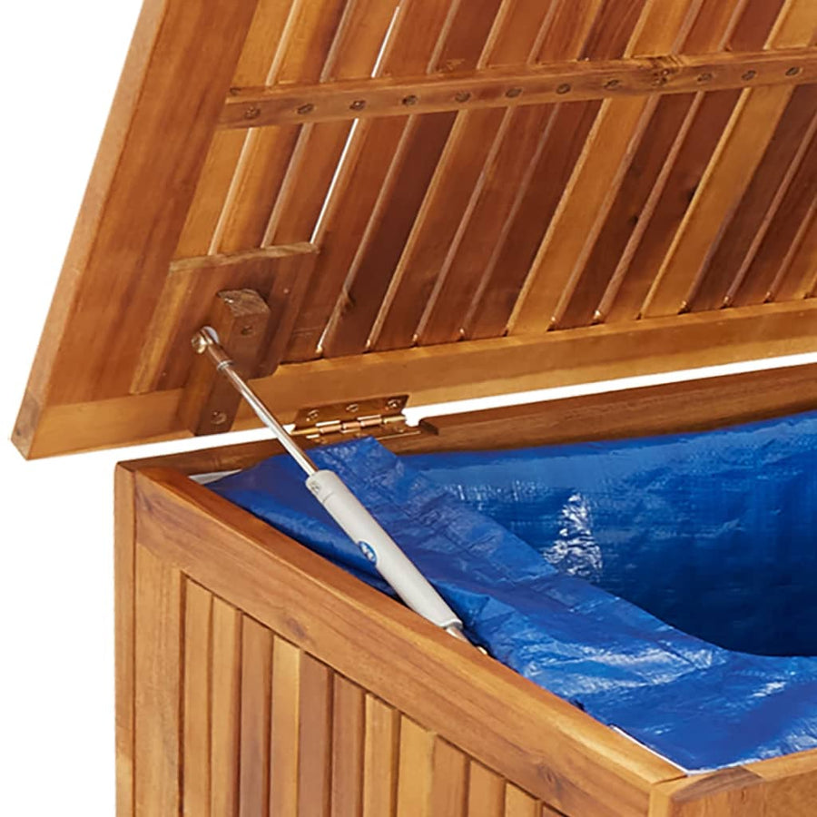 Tuinbox Met Wieltjes Massief Acaciahout 150 x 50 x 58 cm