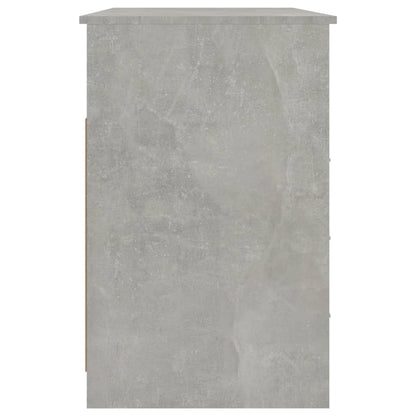 Bureau Met Lades 102X50X76 Cm Bewerkt Hout Betongrijs