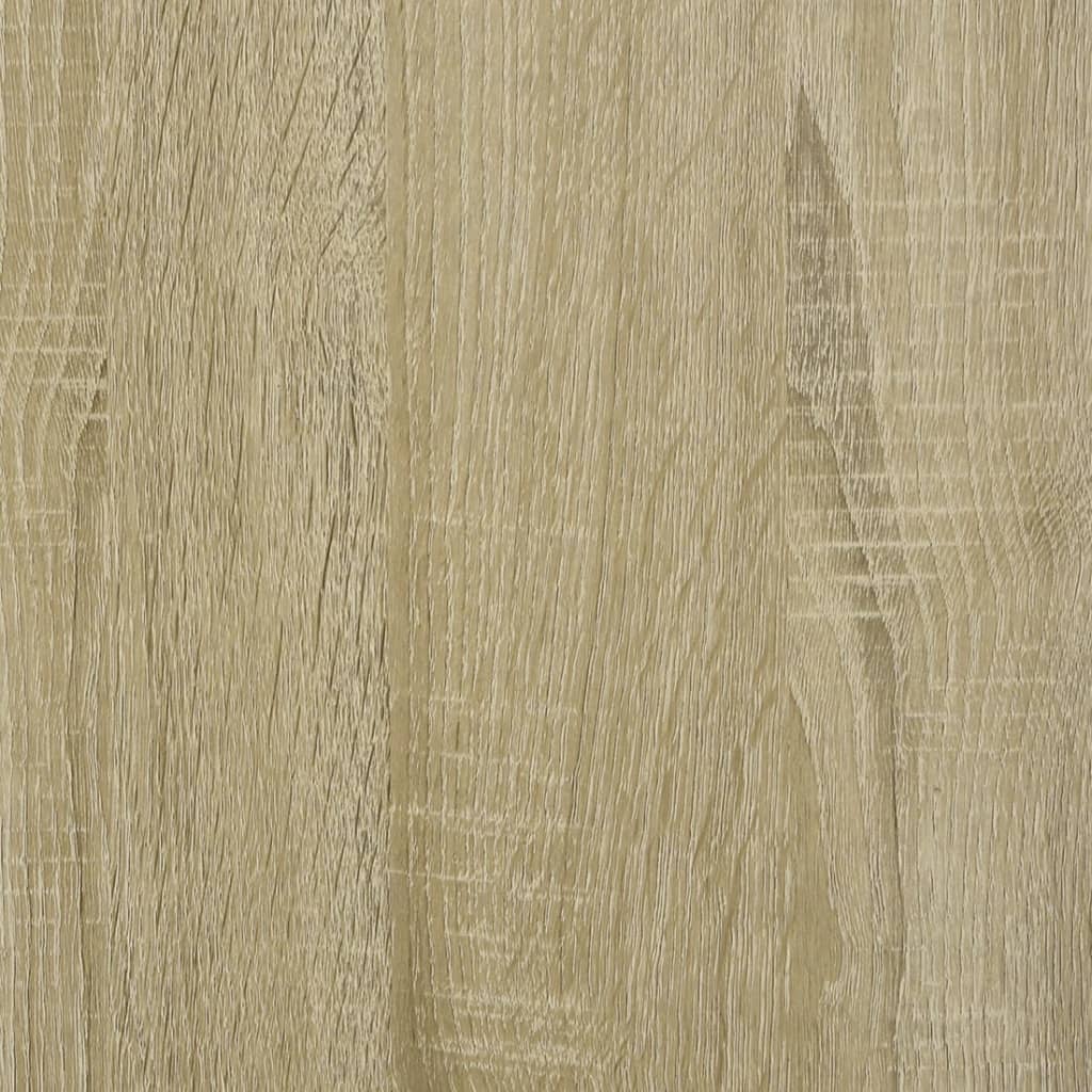 Dressoir 60X35X70 Cm Bewerkt Hout Sonoma Eikenkleurig