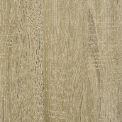 Dressoir 60X35X70 Cm Bewerkt Hout Sonoma Eikenkleurig