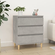 Sideboard 60x35x70 cm engineered wood concrete grey