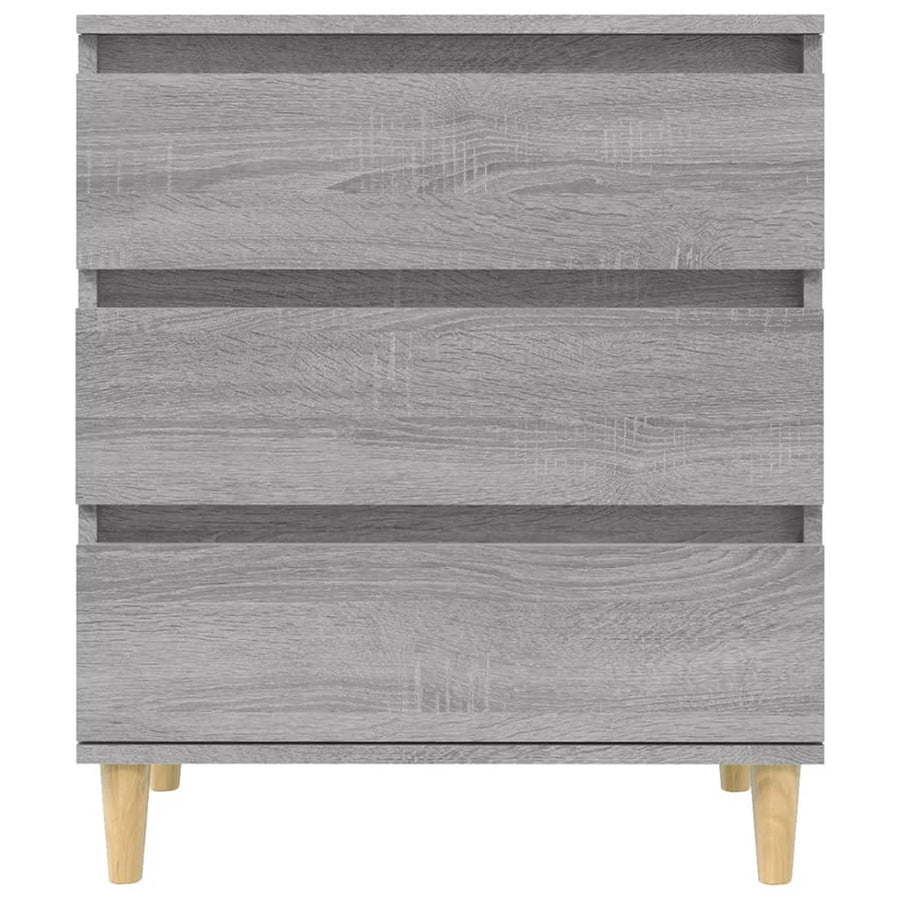 Dressoir 60X30X75 Cm Bewerkt Hout Grijs Sonoma Eikenkleurig
