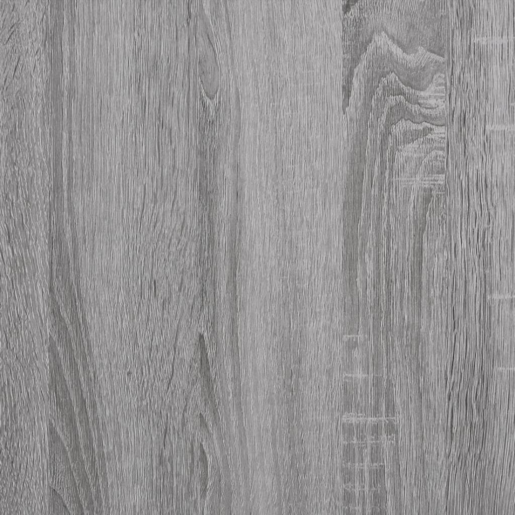 Dressoir 60X30X75 Cm Bewerkt Hout Grijs Sonoma Eikenkleurig