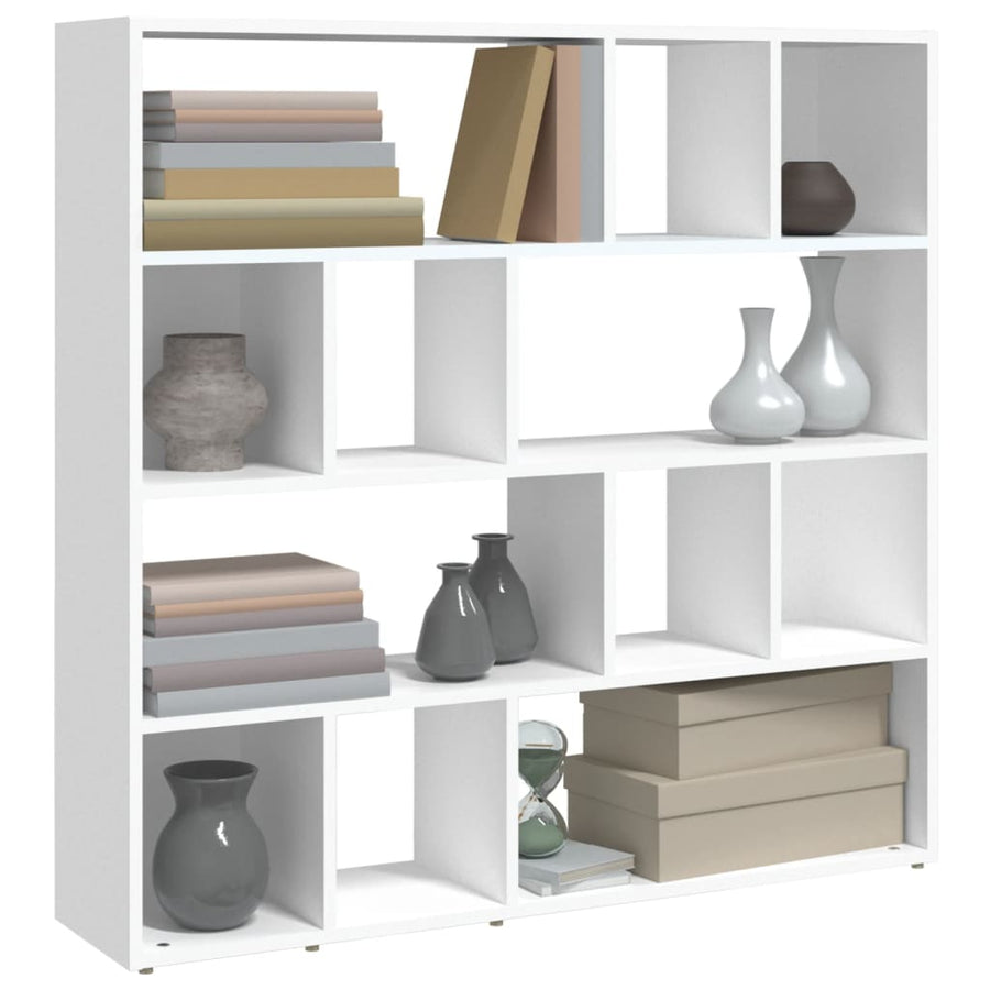 Boekenkast/Kamerscherm 05X24X02 Cm Wit