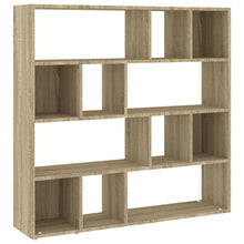 Boekenkast / Kamerscherm 05X24X02 Cm Kleurig Sonoma eiken