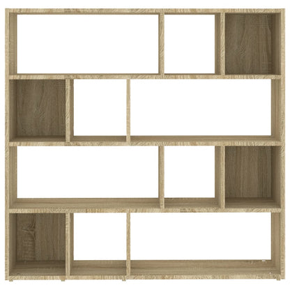 Boekenkast / Kamerscherm 05X24X02 Cm Kleurig Sonoma eiken