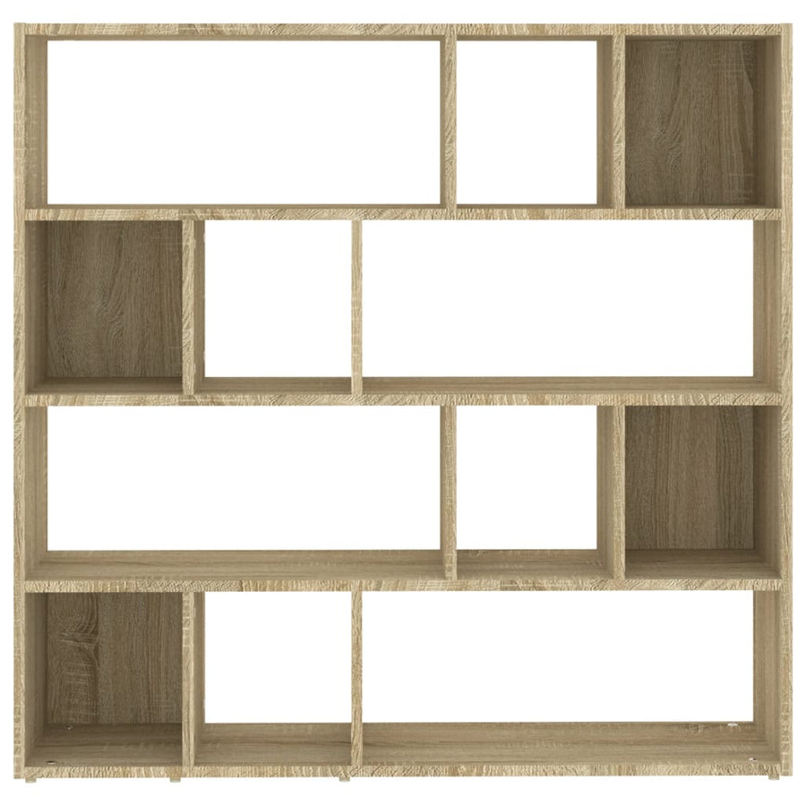 Boekenkast / Kamerscherm 05X24X02 Cm Kleurig Sonoma eiken
