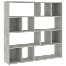 Boekenkast/Kamerscherm 05X24X02 Cm Betongrijs