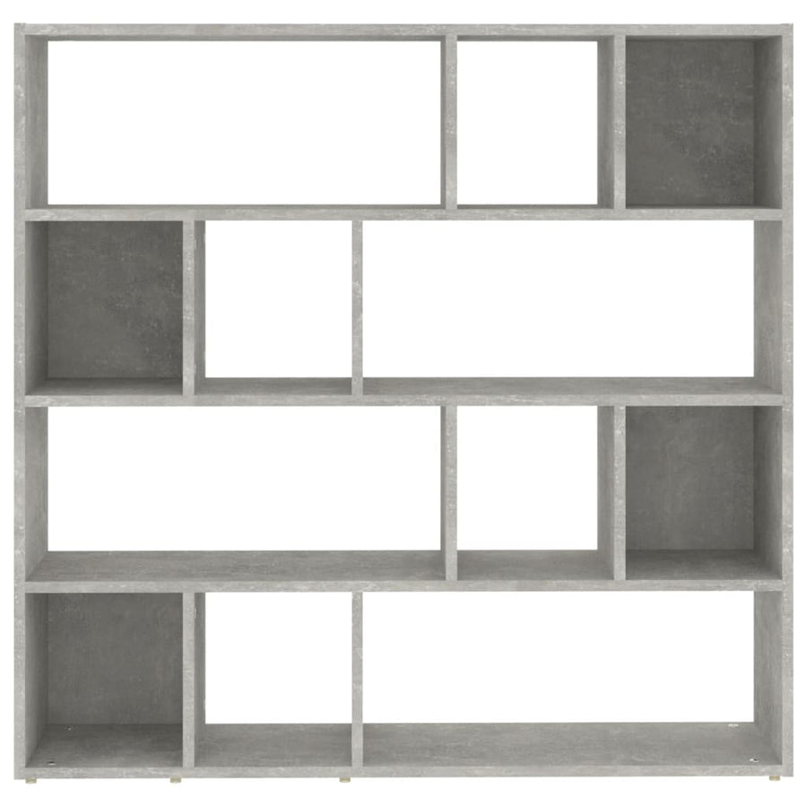 Boekenkast/Kamerscherm 05X24X02 Cm Betongrijs