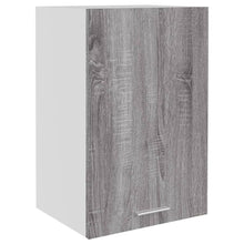 Wandkast 39,5x31x60 cm bewerkt hout grijs sonoma eikenkleurig Hangkast 40 cm