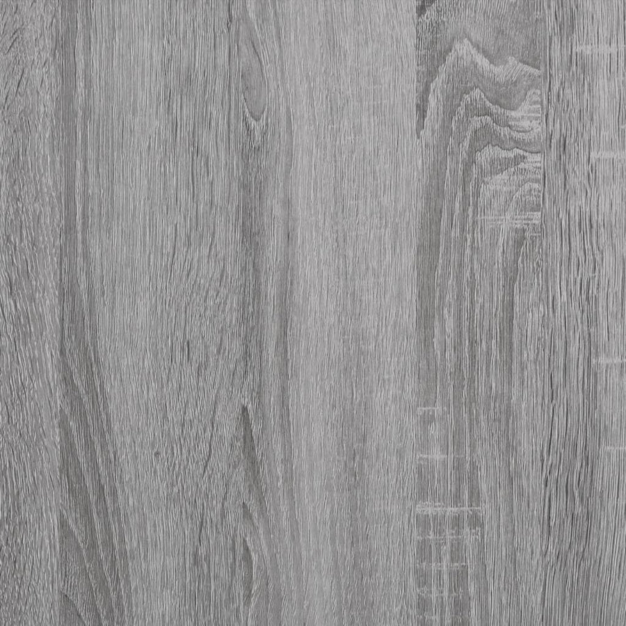 Wandkast 39,5x31x60 cm bewerkt hout grijs sonoma eikenkleurig Hangkast 40 cm