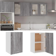 Bovenkast 39,5x31x60 cm grijs sonoma eiken