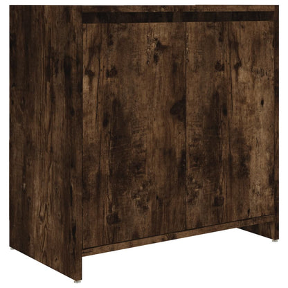 Badkamerkast 60X33X6 Cm Bewerkt Hout Kleurig Gerookt eiken