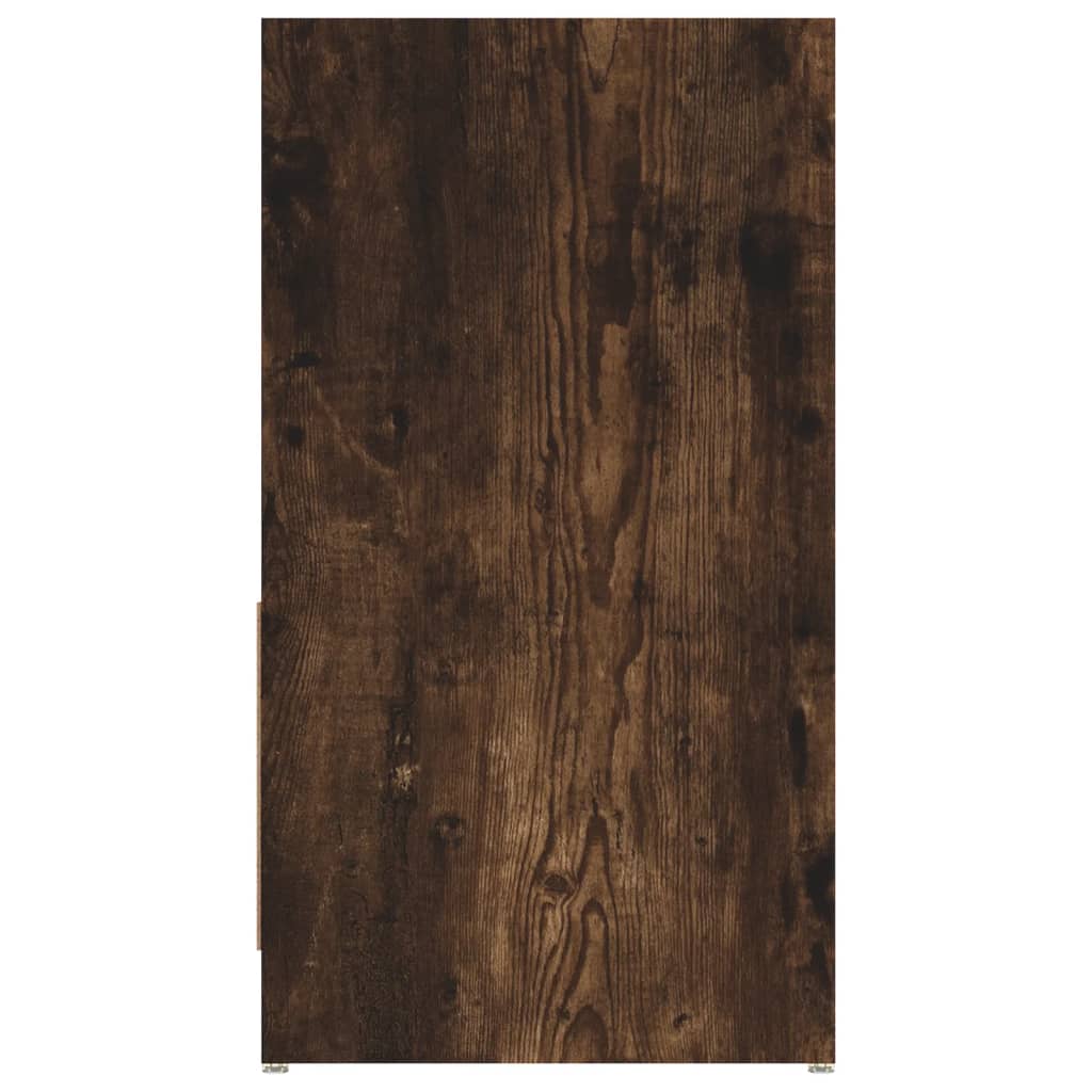 Badkamerkast 60X33X6 Cm Bewerkt Hout Kleurig Gerookt eiken