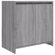 Badkamerkast 60X33X61 Cm Bewerkt Hout Grijs Sonoma Eikenkleurig