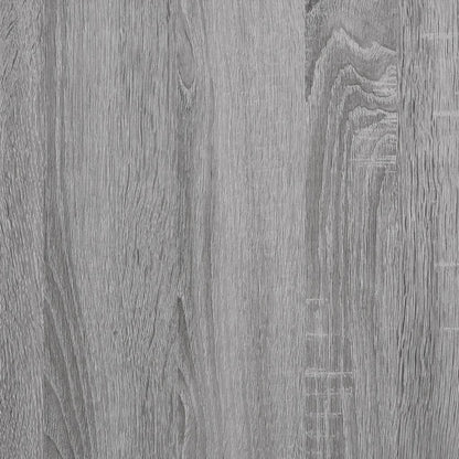 Schoenenbank 03X30X54,5 Cm Bewerkt Hout Eiken Grijs sonoma