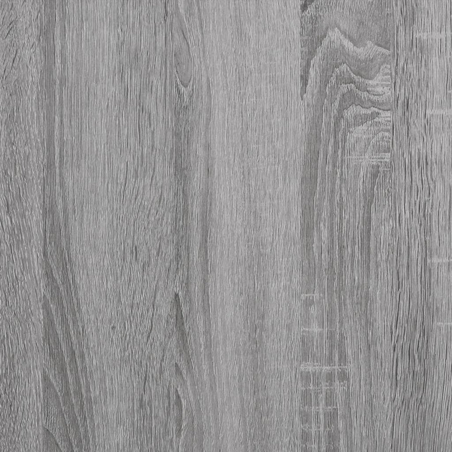 Schoenenbank 03X30X54,5 Cm Bewerkt Hout Eiken Grijs sonoma