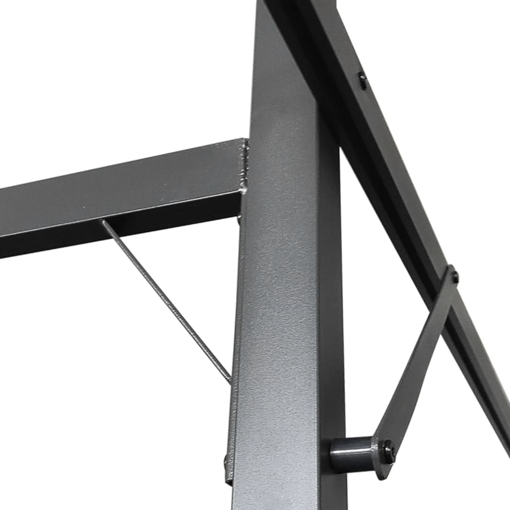 Pergola Met Uitschuifbaar Dak 295X292X230 Kleurig 295 x 292 x 230 cm