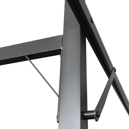 Pergola Met Uitschuifbaar Dak 295X292X230 Kleurig 295 x 292 x 230 cm