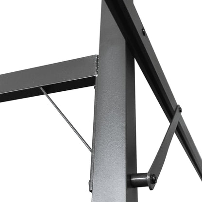 Pergola Met Uitschuifbaar Dak 395X292X230 395 x 292 x 230 cm Taupe