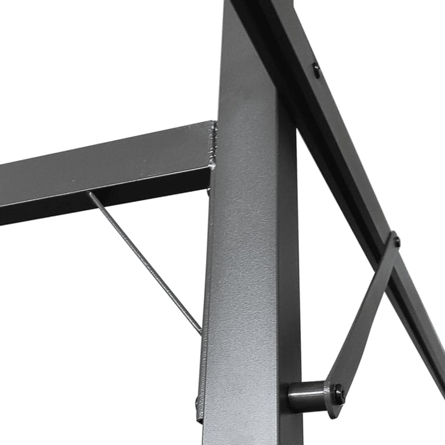 Pergola Met Uitschuifbaar Dak 395X292X230 395 x 292 x 230 cm Taupe