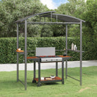Barbecue Canopy 210x114x230 cm steel anthracite