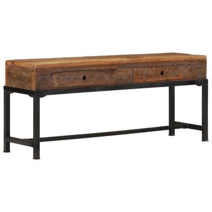 Tv-Meubel 110X30X46 Cm Massief Gerecycled Hout