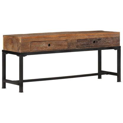 Tv-Meubel 110X30X46 Cm Massief Gerecycled Hout