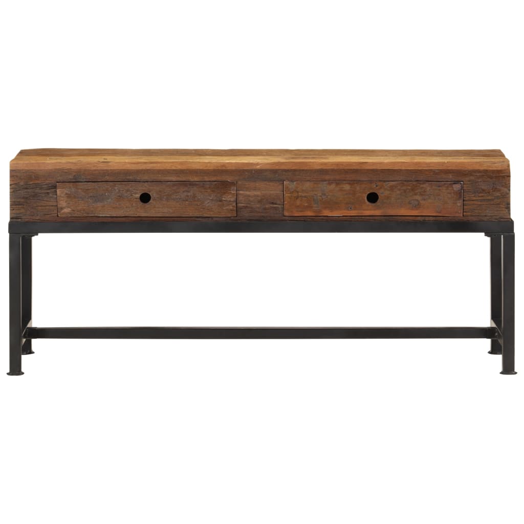 Tv-Meubel 110X30X46 Cm Massief Gerecycled Hout