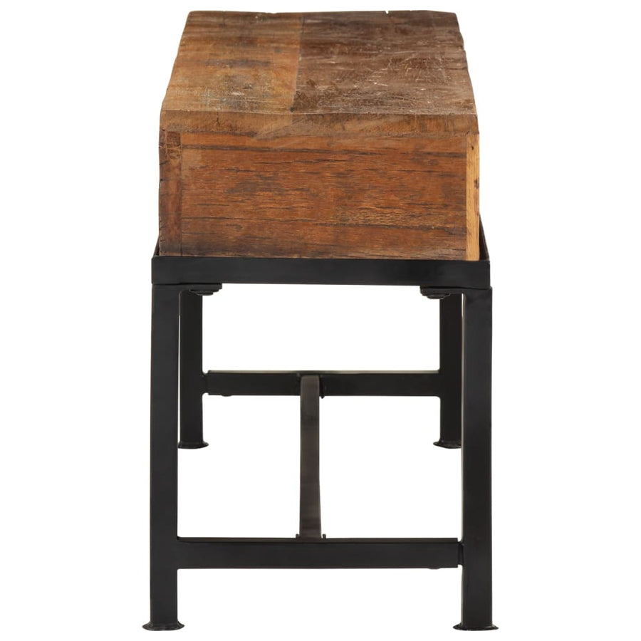 Tv-Meubel 110X30X46 Cm Massief Gerecycled Hout