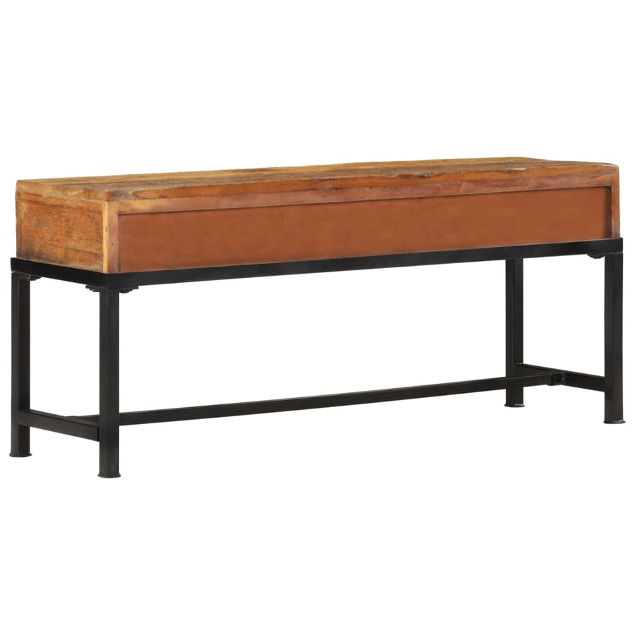 Tv-Meubel 110X30X46 Cm Massief Gerecycled Hout
