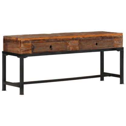 Tv-Meubel 110X30X46 Cm Massief Gerecycled Hout