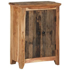 Sideboard 55x33x75 cm solid acacia wood and reclaimed wood