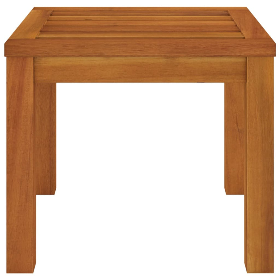 Tuinkrukjes Met Kussens 40X40X42 Cm Massief Acaciahout Grijs