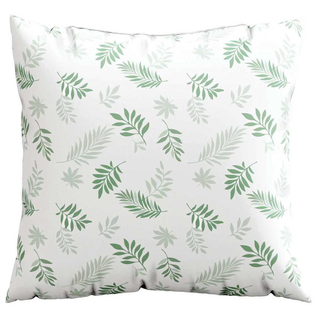 Spreidkussens Blad 4 pcs Bladpatroon 40 x 40 cm Polyester Stof