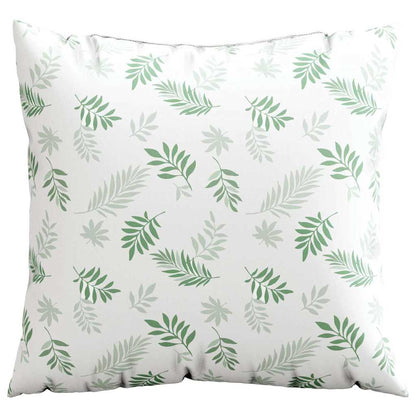 Spreidkussens Blad 4 pcs Bladpatroon 40 x 40 cm Polyester Stof