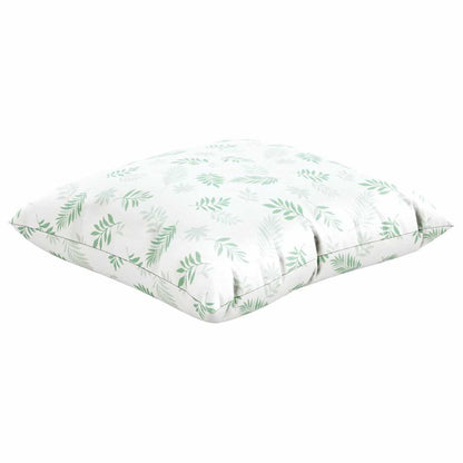 Spreidkussens Blad 4 pcs Bladpatroon 50 x 50 cm Polyester Stof