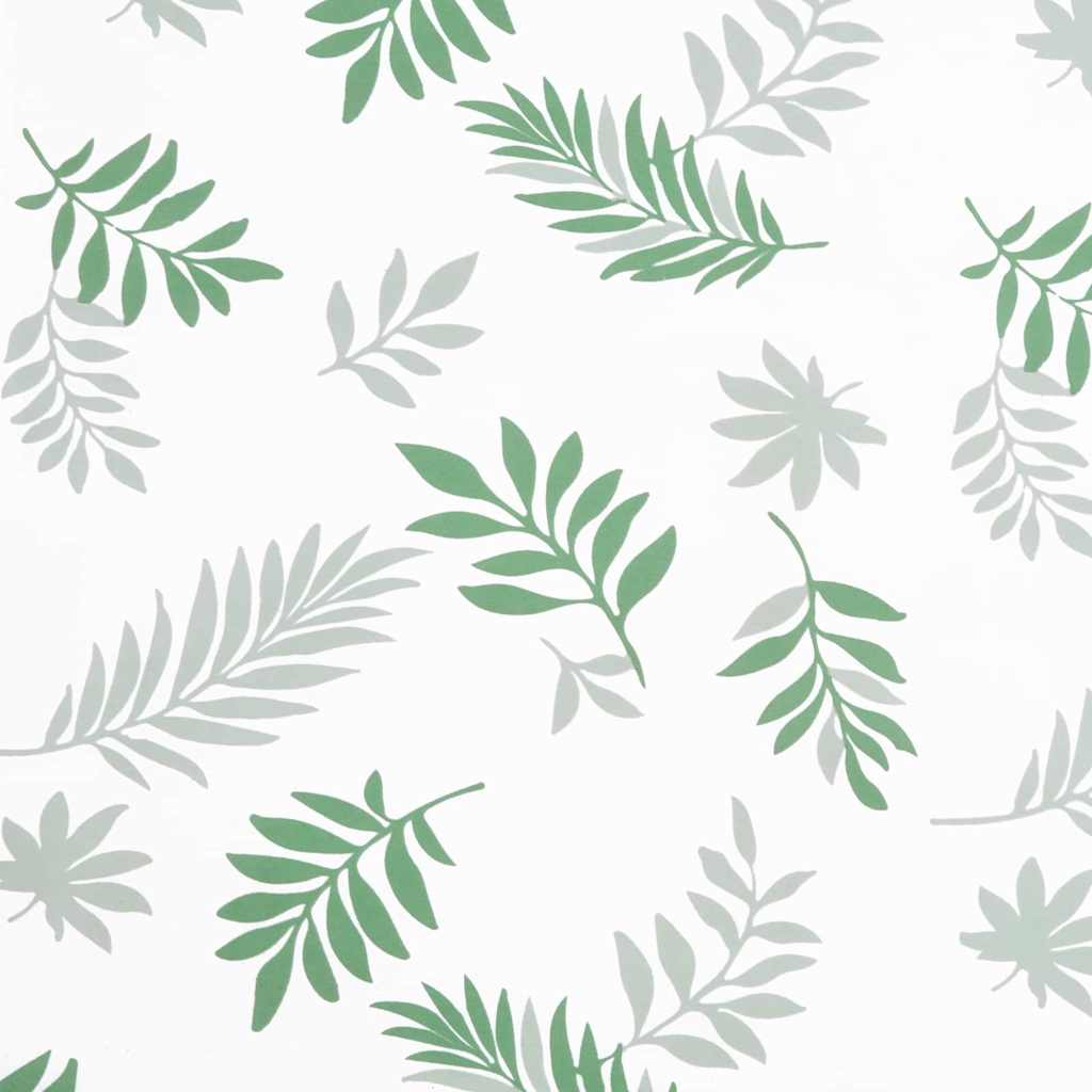 Spreidkussens Blad 4 pcs Bladpatroon 50 x 50 cm Polyester Stof