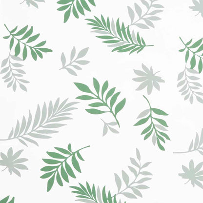 Spreidkussens Blad 4 pcs Bladpatroon 50 x 50 cm Polyester Stof