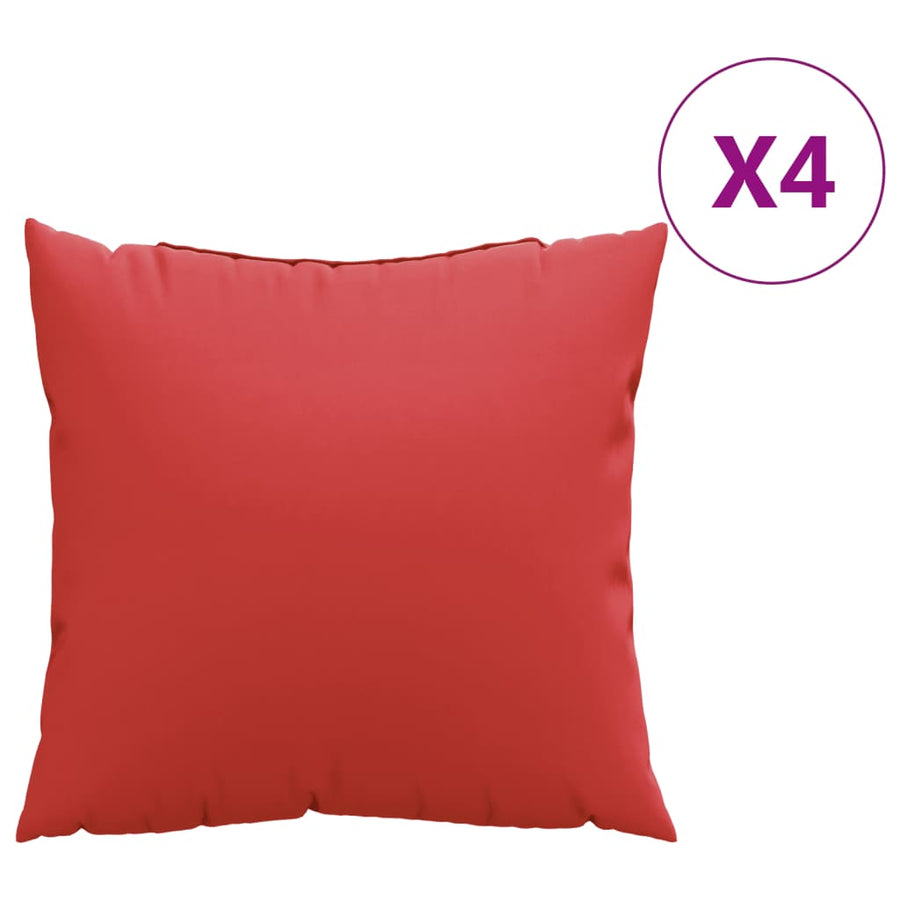 Bankkussens Stof 60 x 60 cm Rood