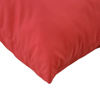 Bankkussens Stof 60 x 60 cm Rood
