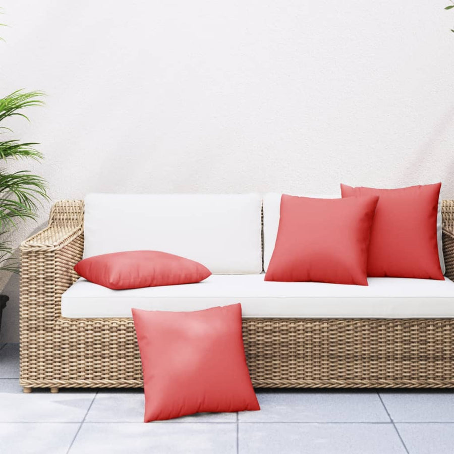 Bankkussens Stof 60 x 60 cm Rood