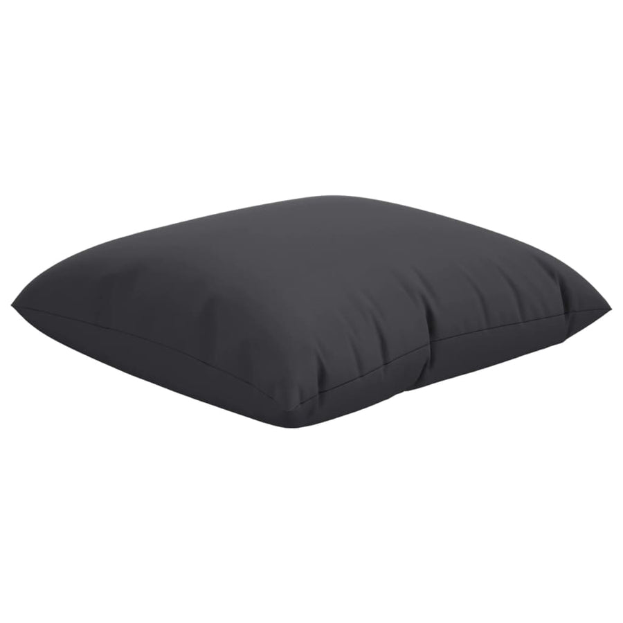 Bankkussens Stof 60 x 60 cm Zwart