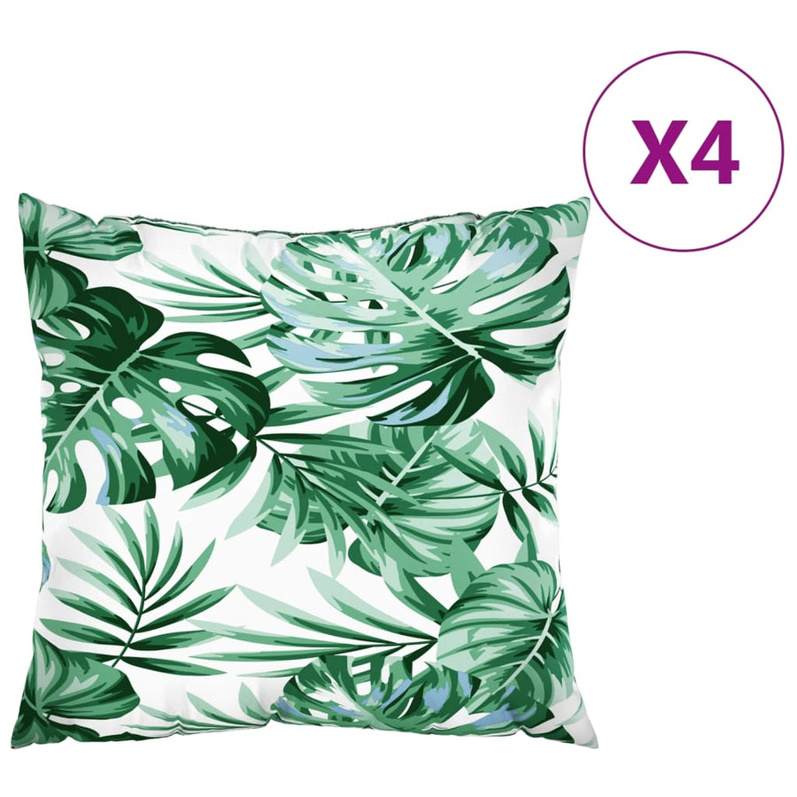 Bankkussens Stof 60 x 60 cm Bladpatroon