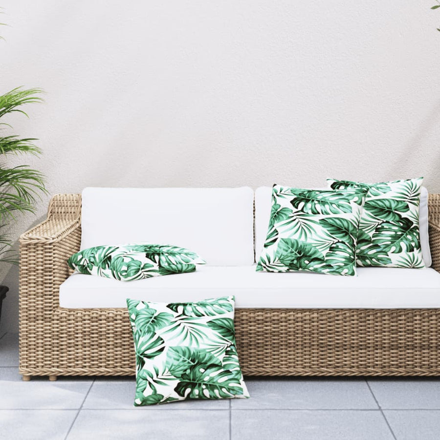 Bankkussens Stof 60 x 60 cm Bladpatroon