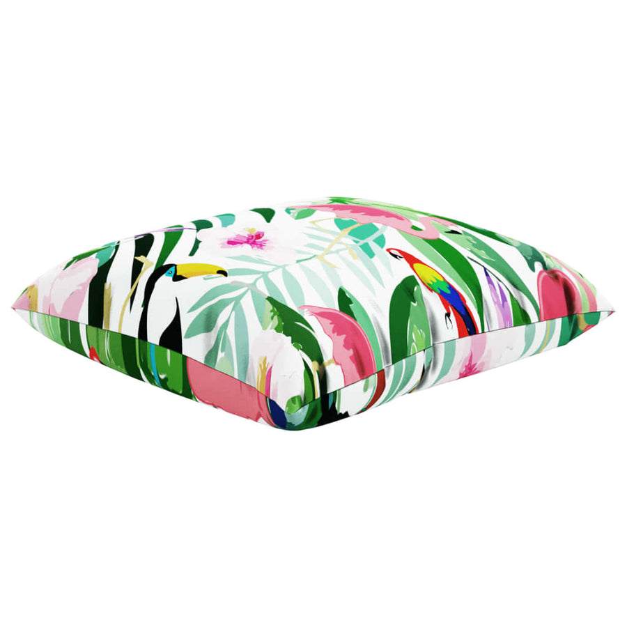 Sierkussens Stof Meerkleurig 60 x 60 cm Groen en roze