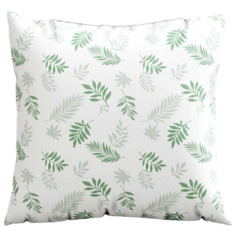 Spreidkussens Blad 4 pcs Bladpatroon 60 x 60 cm Polyester Stof